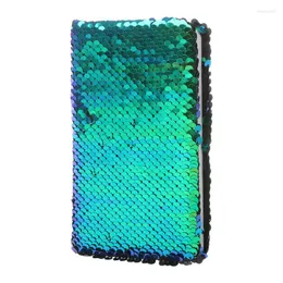 Creative Sequins Notebook Notepad Glitter Diary Memos Stationery Office Supplies 78 Sheets