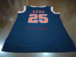 # 25 Steve Kerr Arizona Wildcats College-Basketballtrikot, Größe S-4XL 5XL, individuelles Trikot mit beliebigem Namen und Nummer