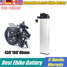 48V Li Ion Ebike Батарея 48 В складки EBIKE 750W 48V 10,4AH 12.8AH 14AH встроенный электрический велосипед Akku для 350W 500W 750W 1000W DCH-006 E Bik