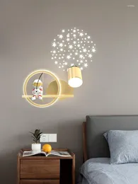 Lampada da parete Vintage Loft Floor Treppiede Giraffa Industrial Modern Arc Bedroom Lights