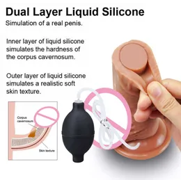 Dildo Penis Squirting Realistic Huge Ejaculating s Adult Sex Toys for Women Couples Skin Feel Spray Water Suction Cup 0804
