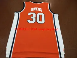 Maglia da basket personalizzata da uomo, da donna, vintage # 30 Billy Owens n Syracuse 1991, taglia S-4XL 5XL o personalizzata con qualsiasi nome o numero di maglia