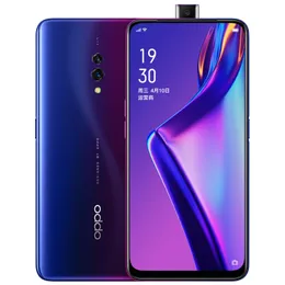 Oppo K3 Orijinal 4G LTE Hücre 6GB RAM 64GB ROM Snapdragon 710 Sekiz Çekirdeği 16.0MP Android 6.5 "AMOLED Tam Ekran Parmak İdası Yüzü Akıllı Cep Telefonu 6B