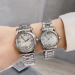 Womens Watches Quartz Movement Watch 36mm 30mm كاملة الفولاذ المقاوم للصدأ سيدات Wristiesns عرضة عمل زوجين زوجين Wristwatch Montre de Luxe