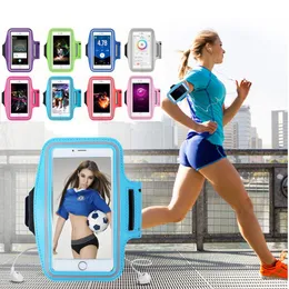 Outdoor Bags Men Women Sport Armbands Jogging Running Armbag Waterproof Workout Gym Bag Arm Band Case For 4-6.5 Inch Mobile Phone Sports