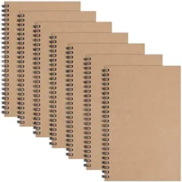 Notebooks em espiral Caders notebooks de capa macia 50 folhas100 páginas papel sem revestimento para estudantes de escritório escolar