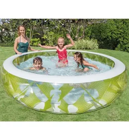Acessórios da piscina 2,29m Nada inflável para crianças redondo piscinas de água infantil ao ar livre de verão
