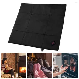 Blankets Electric Blanket With Storage Pouch Fast Heating-up Living Room Bedroom Sofa USB Heated Winter Heating Car Seat Cover