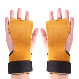 Handledstödpar Fitness Safty Pad Anti-Slip Anti-Rust Hand Grips Palm Protect Wrap Gloves Training Accessories