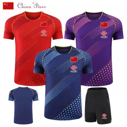 Outdoor TShirts Season CHINA Team Table Tennis Jerseys Male Female Ping Pong Jersey Sets Boys tennis Shirt Kit Clothes 230204