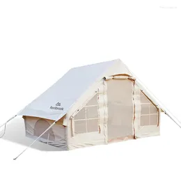 Палатки и укрытие водонепроницаемой хлопковой надувной палаток в кемпинге 3-4 человека.