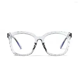 선글라스 프레임 투명한 안경 방지 파란색 라이트 안경 여성 패션 레트로 블루 레이 스펙터클 프레임 남성 컴퓨터 큰 크기
