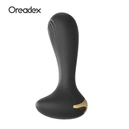 Wibrator Oreadex 3 Rozmiar Medische krzemowa wtyczka anaal prostaat masażer sex zabawki dildo voor Mannen optoplealenjes Koppels 18 0803