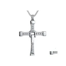 H￤nge halsband vackert halsband f￶r m￤n snabba och turett dominiska toretto korsar vackert yydhome drop leverans smycken h￤ngen dhd8b