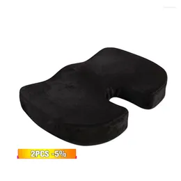 Car Seat Covers U-Shape Cushion Increase Pad Memory Foam Thickening Heightening Support For Office Home Using