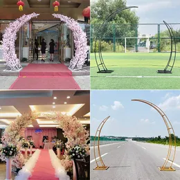 Flores decorativas Adeços de casamento de cenário de ferro forjado prateleira de arco ao ar livre em casa decoração de decoração de flores