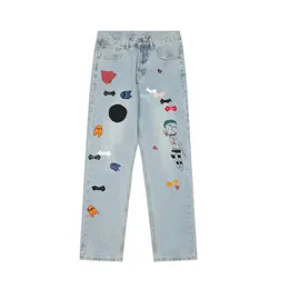 Calças masculinas de grife jeans de luxo femininas calças clássicas de letras lazer ao ar livre Motion High Street Fashion Man Joggers Top Runnin