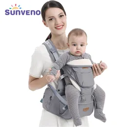 s Slings Backpacks Sunveno Ergonomic Baby Baby Kangaroo Child Hip Seat Tool Baby Holder Sling Wrap Backpacks Baby Travel Activity Gear 230203