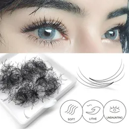 False Eyelashes 100/1000 Fans Sharp Slim Narrow Stem Premade Volume Loose Thin Pointy Base Russia Extensions Makeup Cilia