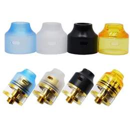 Wasp Nano Rda Glockenkappe Rdta Wasp Zerstäuber Ersatzoberseite PEI PC POM Kappe Ersatz 22 mm WASP Nano