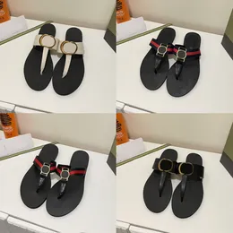 Nuove pantofole da donna Pantofole classiche firmate Fondo ingranaggi Infradito sandali di lusso da donna moda causale Infradito di grandi dimensioni