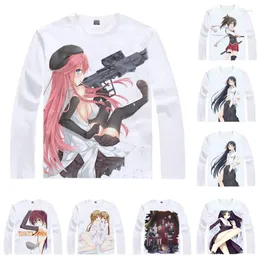 Men's T Shirts Coolprint Anime Shirt Trinity Seven The Magicians T-Shirts Multi-style Long Sleeve Arata Kasuga Cosplay Motivs