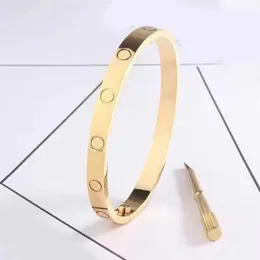 Love screw bracelet womens luxury jewelry designer bracelets plated gold silver buckle bangle diamond fashion men casual wedding couple luxury bracelet