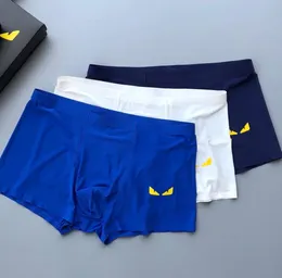 Luxury Mens Underwear Luxury Ultra-Thin Silk Panties V Designer Sexig Boxer Män underbyxor Cueca Ropa Interiör Vintage Shorts Briefs Lådor Kecks Thong Ujh3