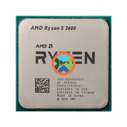 CPUS Ryzen 5 3600 R5 3600 36 GHz SIXCORE Twelvethread Procesador CPU 7NM 65W L332M 100000000031 SOCKE AM4 230204