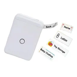 Skrivare Niimbot No Ink Wireless Label Printer Portable Thermal Bluetooth Fast Mini för namnklistermärke Kontorstillverkare