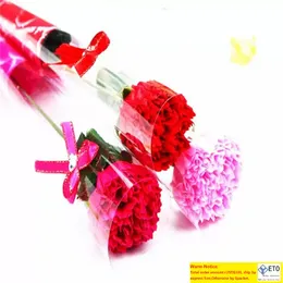 Flores de sabão de flor de rosa artificial Flores de sabão único para os namorados Mother Teachers Day Gift Wedding Party Decoration