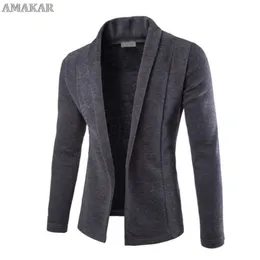 Herrenanzüge Blazer Formelle Jacke für Männer Casual Business Cardigan 2023 Streetwear Slim Revers Langarm Warm Kleid Mantel Büro
