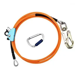 Climbing Cords Slings And Webbing 3.6Mx12Mm Steel Core Turning Line Kit Adjustable Positioning Rope Suitable For Arborists Climbers
