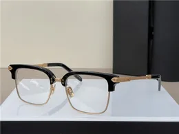 Neue Modedesign-Quadratrahmen-optische Brille 0230 einfache und großzügige High-End-Brille mit Box für verschreibungspflichtige Brillengläser