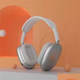 Kopfhörer Ohrhörer P9 Max Kopfhörer Drahtloses Bluetooth-Headset Computer-Gaming-HeadsetKopfmontierte Kopfhörer-Ohrenschützer Drop Delive Dhlr5