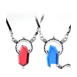 Pendant Necklaces Crystal Necklace Game Jewelry Dmc Devil May Cry 5 Dante Nanashop Drop Delivery Pendants Dhyro