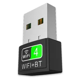 150m 600Mbps USB WiFi Bluetooth Adaptör Çift Bant 2.4GHz 5GHz Anten 600m USB Ethernet LAN Dongle Ağ Kartı