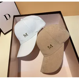 2023 Tasarımcı Beyzbol Şapkası Pamuk Lüks Mektup Beyzbol Kapağı Erkek Kadın Kız Moda Çift Zirve Şapkaları Unisex Sunhats Ayarlanabilir Kapaklar Nakış Snapbacks