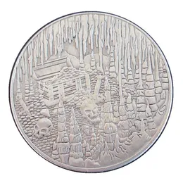 Hobo monety USA Morgan Dollar Skull Zombie szkielet srebrne kopię monety metalowe rzemiosło specjalne prezenty #0194