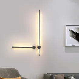 Lâmpadas de parede Modern LED Luminaria espelho para acabamentos de quarto Deco Aplique Mural Design Mural Estilos de lâmpada antiga