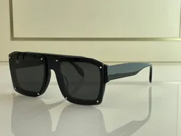 男性のためのクールなパイロットビッグサングラス光沢のある黒い灰色のメガネSonnenbrille shades gafas de sol uv400保護箱付きアイウェア