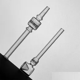 Трубы для курения 5,3 кварцевая труба мини -сотовой фильтр кальян нектар Коллектор Табак Стекло Цветное стекло маленькая рука для масляной горелки da dhl5w