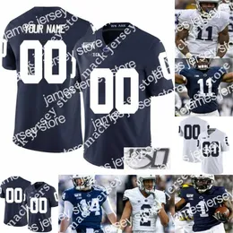 O futebol americano de futebol americano usa Penn State Nittany Lions Marcus Allen College Football Jerseys Trace McSorley Micah Parson Saquon