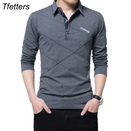 تشييرت للرجال tfetters العلامة التجارية T Shirt Men Long T-Shirt Thirt Mother Stripe Designer T-Shirt Slim Fit Fit Lose Disual Cutton T Shirt Plus Size 230206