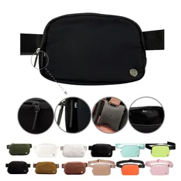 Nylon Teedy Waistpacks lulu em todos os lugares cinto Waist Bag Luxurys Totes bumbag carteira no peito pochete pochete Cross Body Shoulder Designers Clutch estilingue academia mulheres homens bolsas de ioga