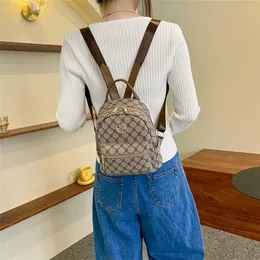 2023 Borse Outlet Saldi Vendita online Nuovo zainetto di moda coreana Versatile zaino stampato semplice casual Borsa a tracolla piccola