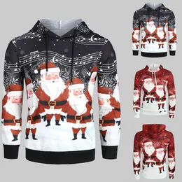 Men's Hoodies Christmas Sweater Pullover Hoodie Men Women Holiday Party Autumn Sweate Long Sleeve Sweatshirts Boy/girls Patterns