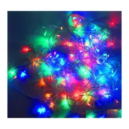 Led Strings Strips 10M String Decoration Light 110V 220V For Party Wedding Twinkle Lighting Christmas Lights Drop Delivery Holiday Dhdwa