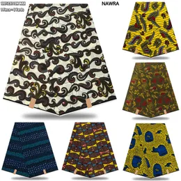 Fabric and Sewing Most Veritable African Wax Real 100 cotton Ghana Nigeria Style 6 yards High Quality Ankara Prints wax Material 230114