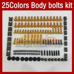 Complete Motorcycle Fairing Bolts Full Screw Kit For Aprilia RSV250 RS-250 RSV250RR RS 250 RS250 RR 98 99 00 01 02 03 MOTO Body Windshield Bolt Screws Nut Nuts 268PCS / Set